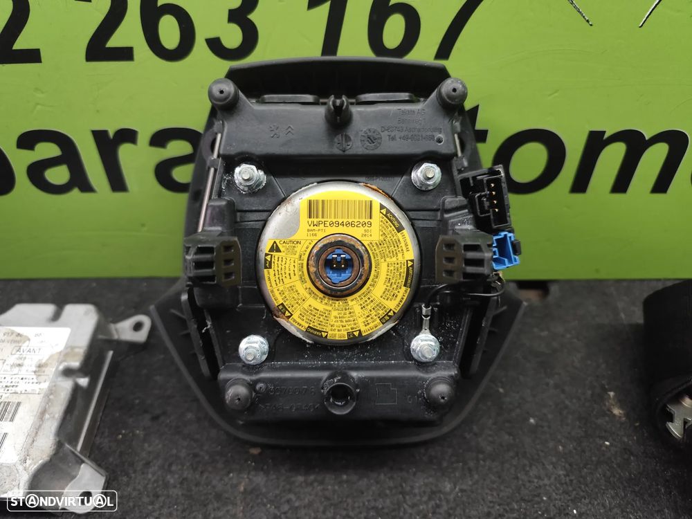 CITROEN DS5 KIT AIRBAGS VOLANTE TABLIER CENTRALINA CORTINAS - 3