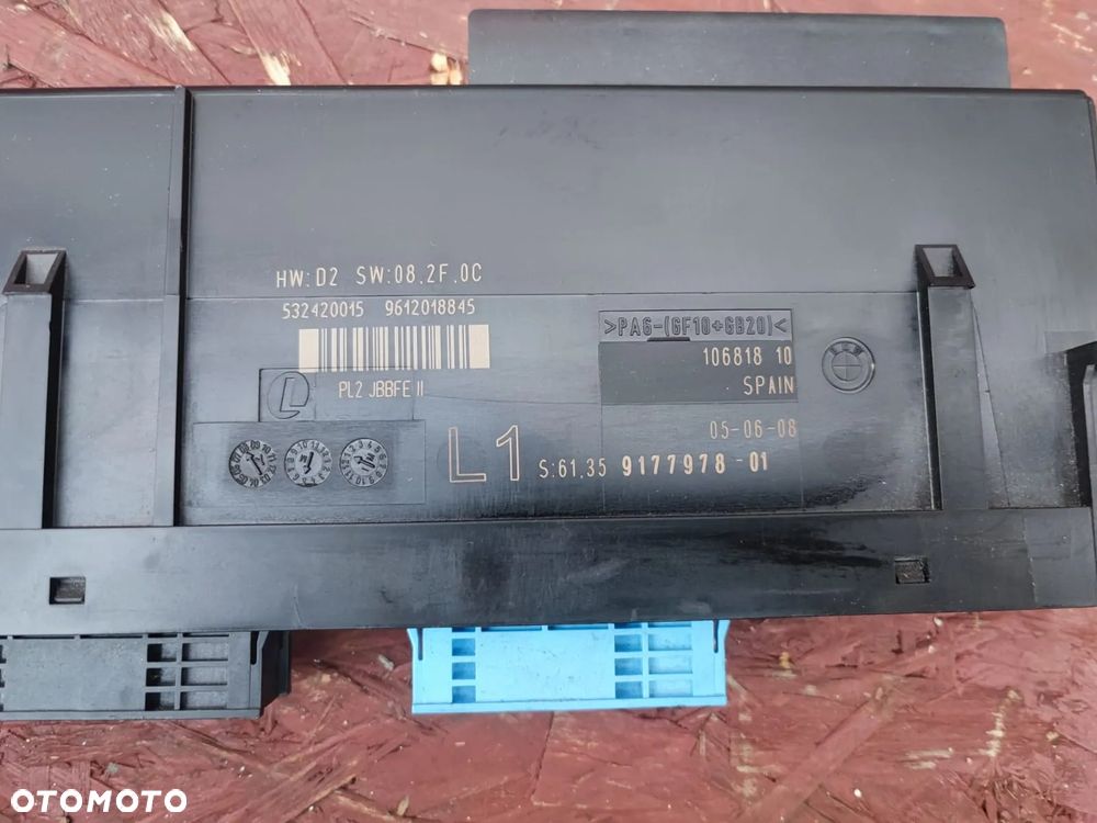 BMW E87 / E90 / E91 / E92 / E93. ORYGINALNY MODUŁ KOMFORTU O NR: 9 364 821 / 9 344 847 / 9 329 802 OEM. W BARDZO DOBRYM STANIE TECHNICZNYM. - 3