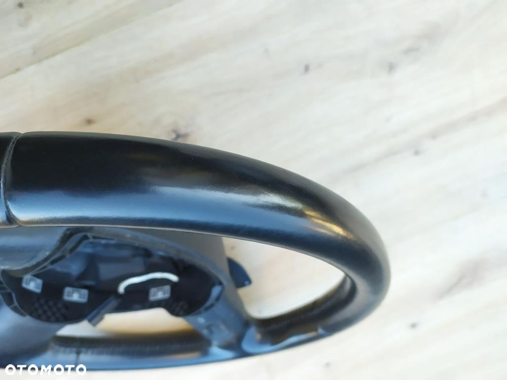 AUDI A6 C6 A8 D3 LIFT Q7 KIEROWNICA TRÓJRAMIENNA CZARNA SOUL ŁOPATKI IGŁA - 6