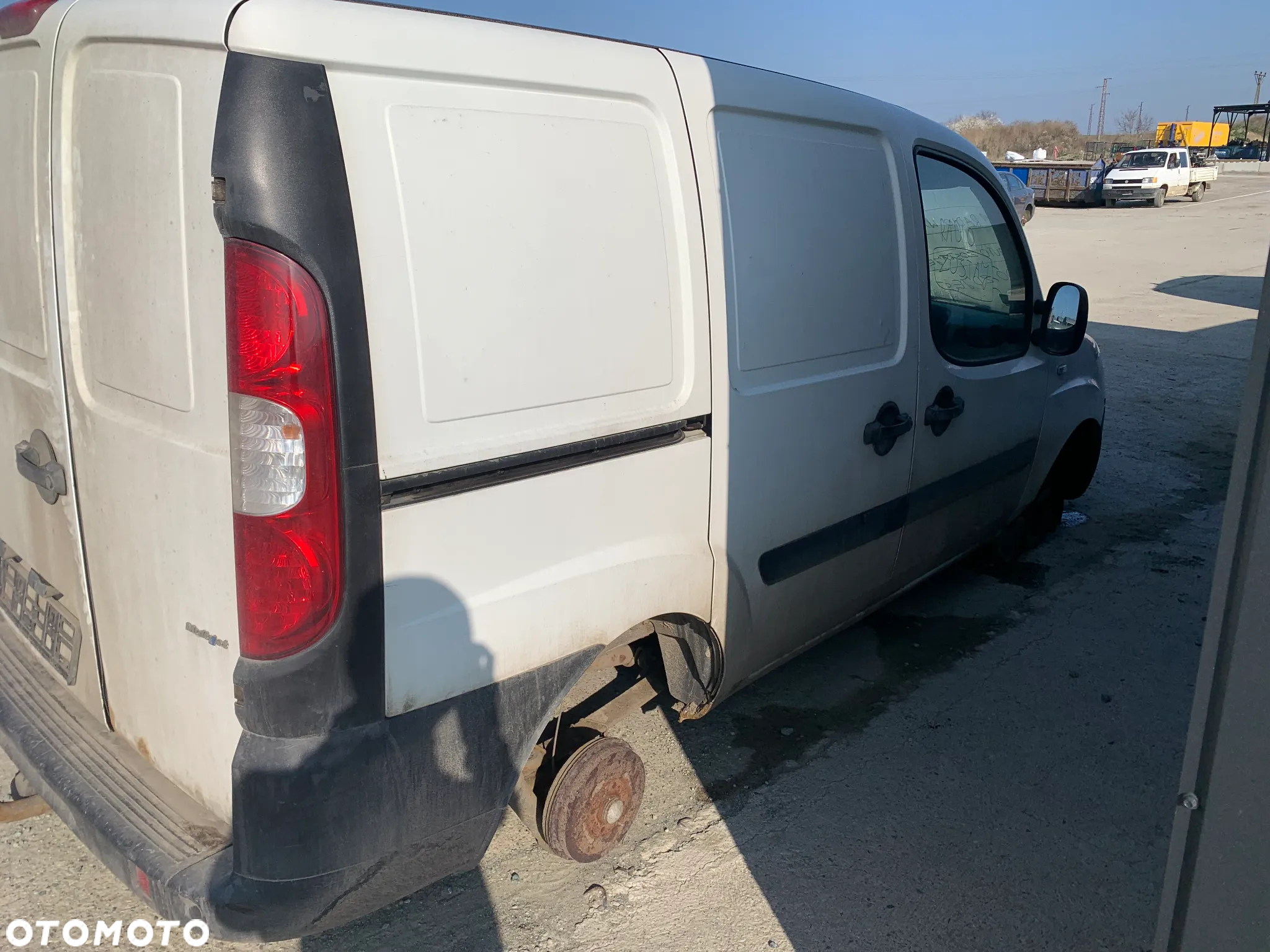 FIAT DOBLO 2008 *SAMOCHÓD NA CZĘŚCI* 270 LAMPA LUSTERKO DRZWI MASKA KLAPA BELKA ZDERZAK BŁOTNIK PRAWA LEWA PRZÓD TYŁ - 4