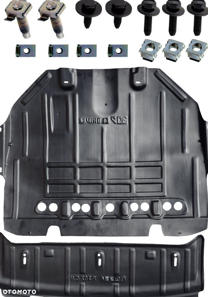 Peugeot 307 2001-2005 osłona silnika zderzaka spinki - 1