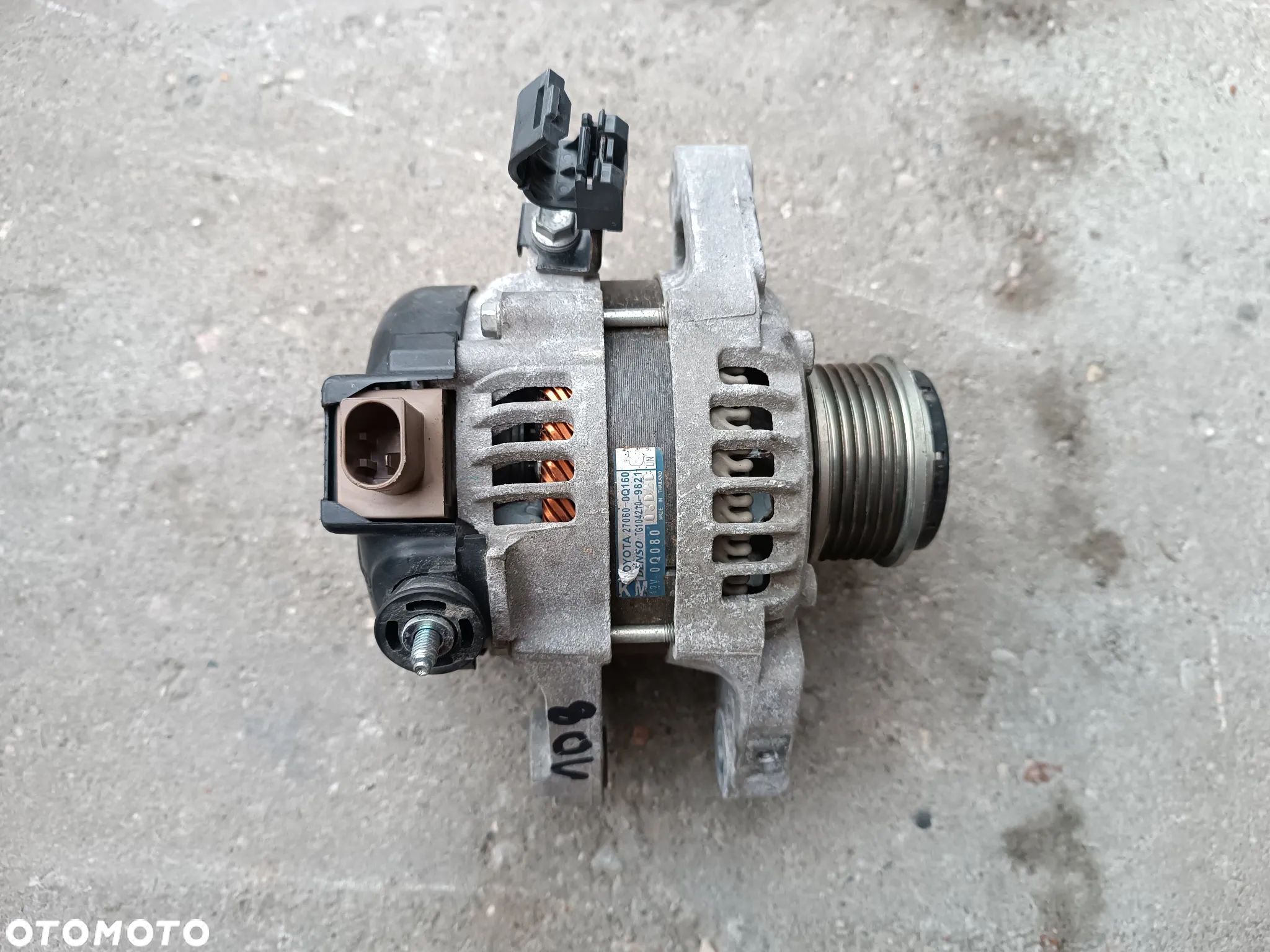 ALTERNATOR DENSO TG104210-9821 PEUGEOT 108, CITROEN C1, TOYOTA AYGO II 27060-0Q160 - 1