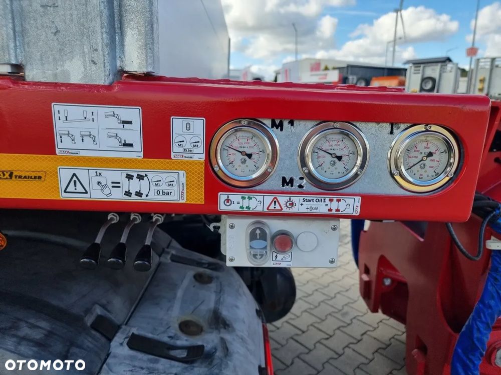 MAX Trailer 2 osiowy tiefbett do maszyn leśnych, forestry - 15