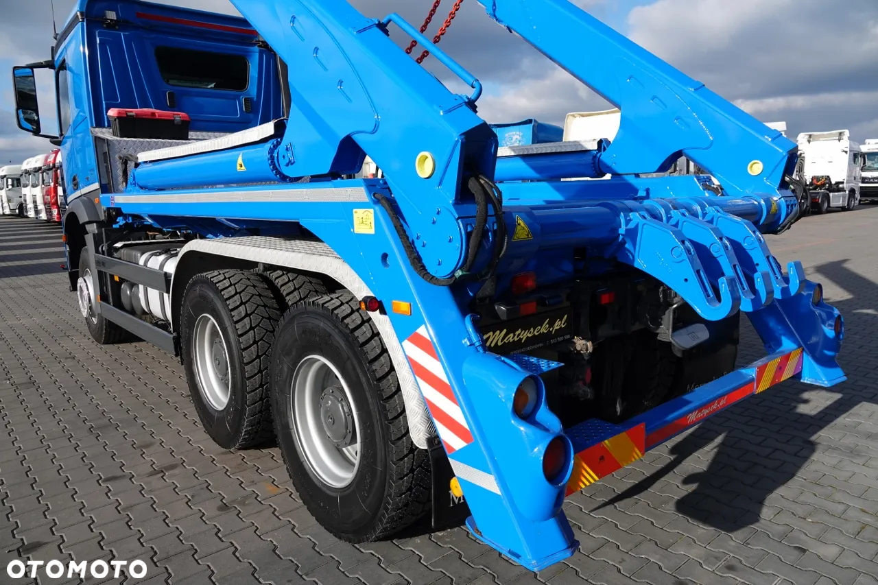 Mercedes-Benz AROCS 2645 / 6X4 / BRAMOWIEC / MEILLER / MANUAL / EURO 6 / SPROWADZONY - 15