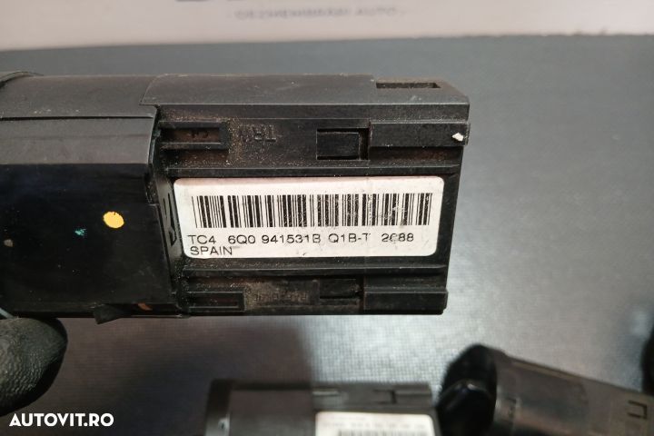 Comutator faruri 6Q0941531B 6Q0941531B Volkswagen VW Polo 4 9N [facel - 3