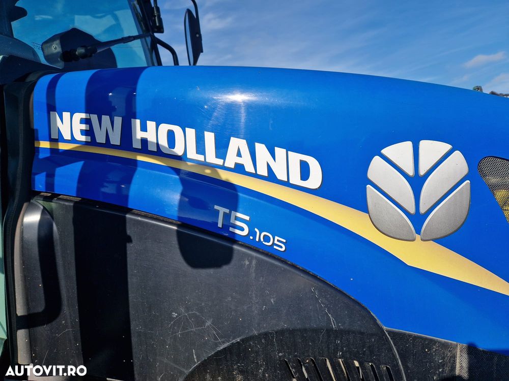 New Holland T5.105 TRACTOR AGRICOL 4x4 - 9