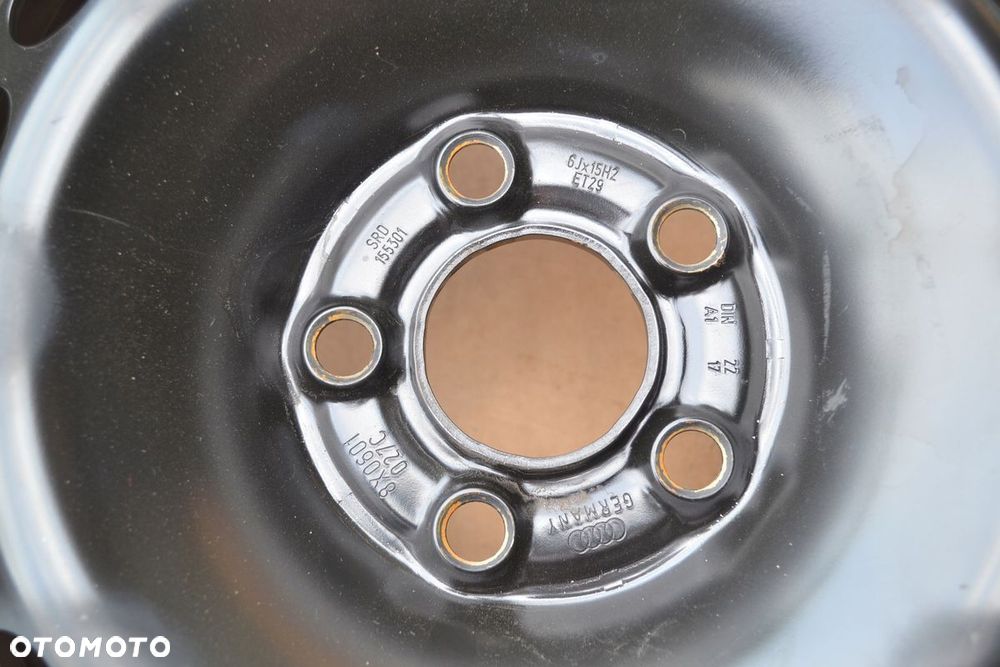 FELGA STALOWA AUDI VW SKODA SEAT 5x100 6J15 ET 29 x1szt F-505 - 12