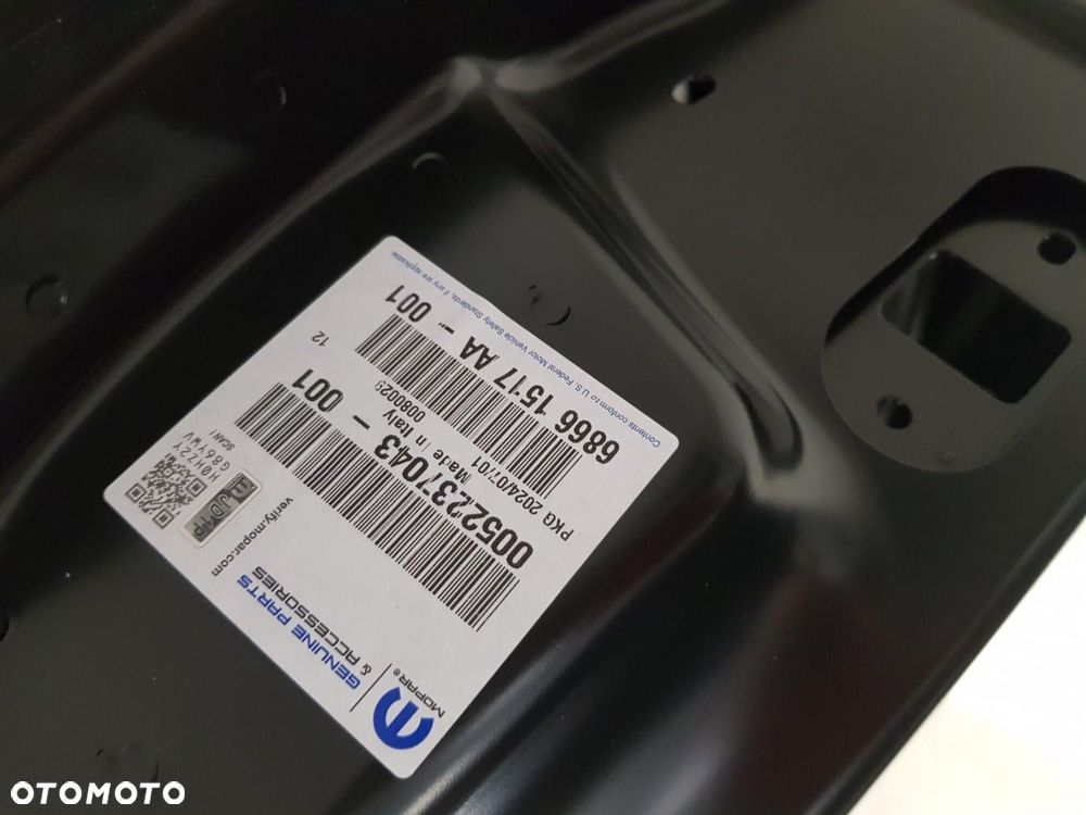 FABRYCZNIE NOWE ORYGINALNE DRZWI LEWE LEWA FIAT 500E ELEKTRIK 20-25 68661517 52237043 - 8