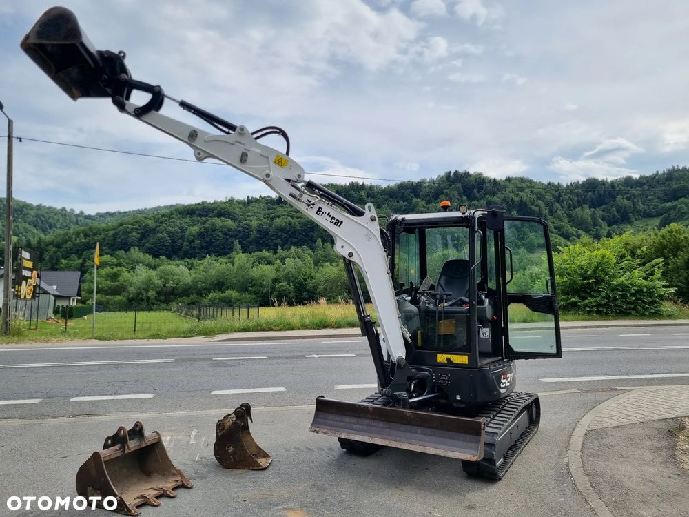 Bobcat E27Z Koparka Gąsienicowa 2,7 Tony jak Nowa Z Norwegii 2021r 1600mtg Kubota silnik - 28
