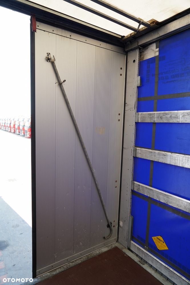 Schmitz Cargobull FIRANKA / STANDARD / OŚ PODNOSZONA / DACH PODNOSZONY  / KOSZ NA PALETY / - 21