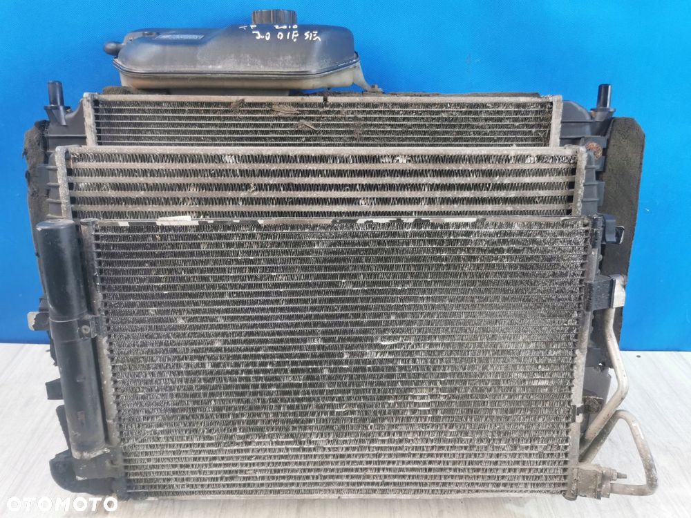 jaguar xf x250 chłodnice wentylator komplet 3.0 diesel - 2