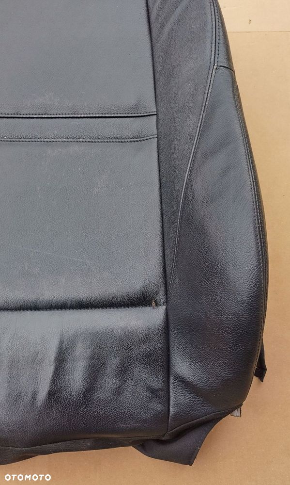 bmw x5 e70 lift 10-13 oparcie fotela prawy przód czarna podgrzewana skóra - 5