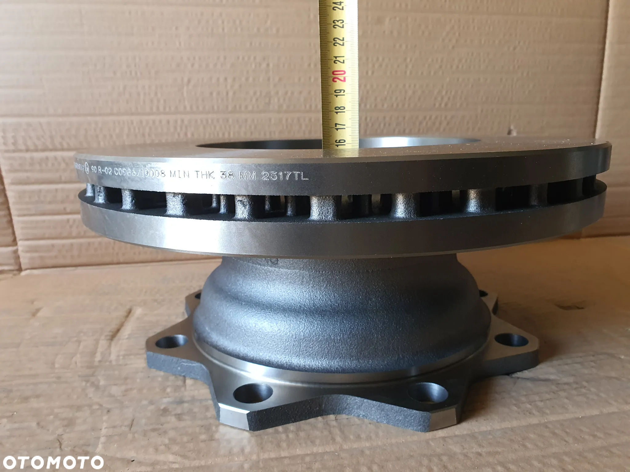 Tarcza hamulcowa 377x45 4079000400 Meritor SAF - 8