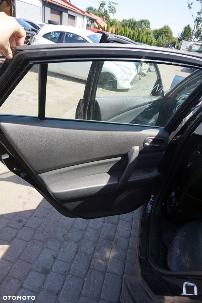 DRZWI TYLNE LEWE 6 II GH LIFT LB LIFTBACK 16W  CZARNY MAZDA 2010-2012 - 9