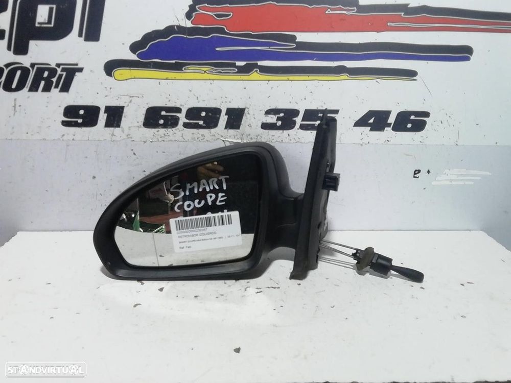 ESPELHO RETROVISOR ESQUERDO SMART FORTWO CABRIO 2011 - 4