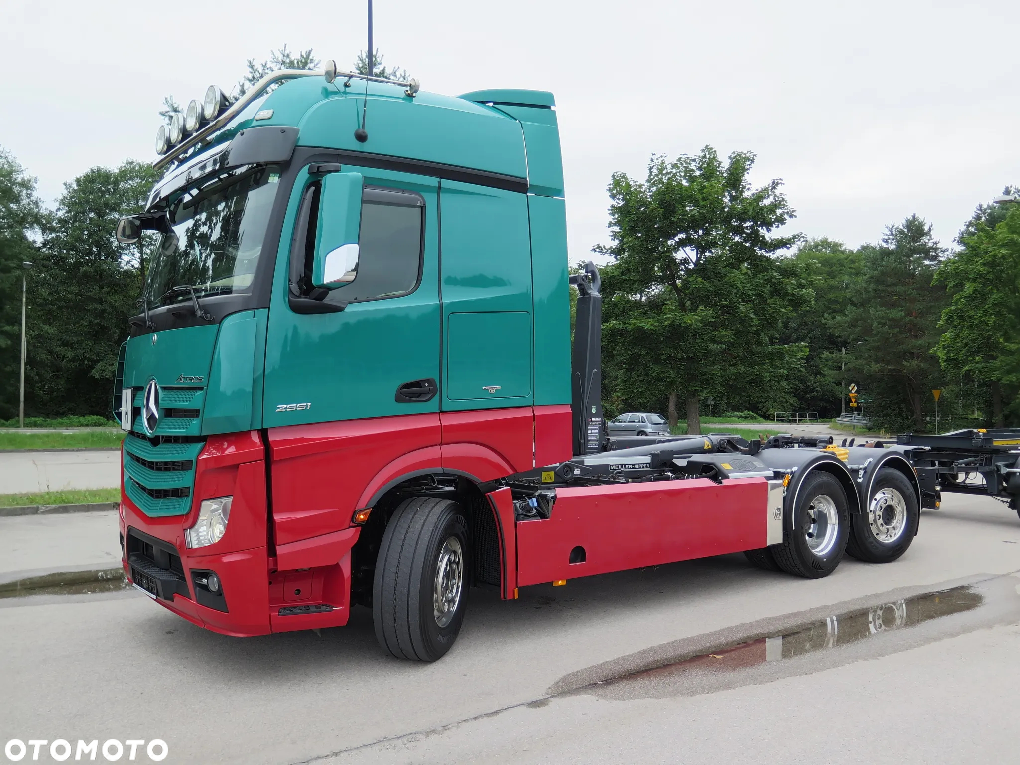 Mercedes-Benz ACTROS 2551, 6x2, HAKOWIEC MEILLER RK 20.65 - 3