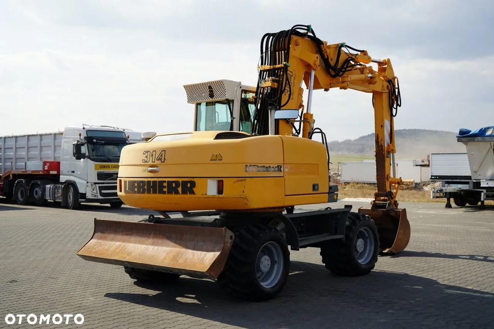 Liebherr A314 LITRONIC / KOPARKA KOŁOWA / KLIMATYZACJA / - 6