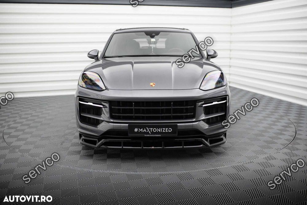 Prelungire bara fata Porsche Cayenne Mk3 2023- v3 - Maxton Design - 2