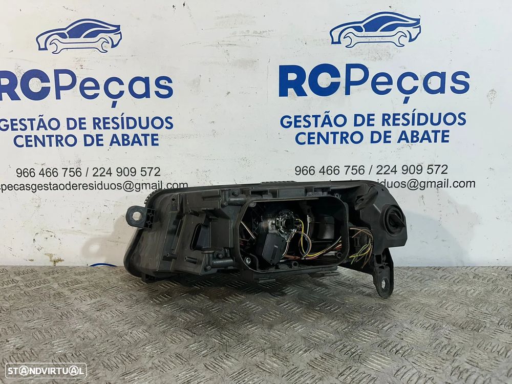 .Conjunto Farol Otica Frente Frontal Direita Esquerda Audi A6 C6 Original - 4