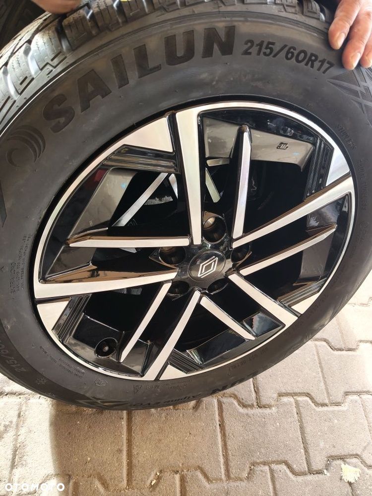 NOWE Koła aluminiowe zimowe Renault arkana symbioz captur kadjer 215/60/17 Sailun 5x114,3 2026r - 3