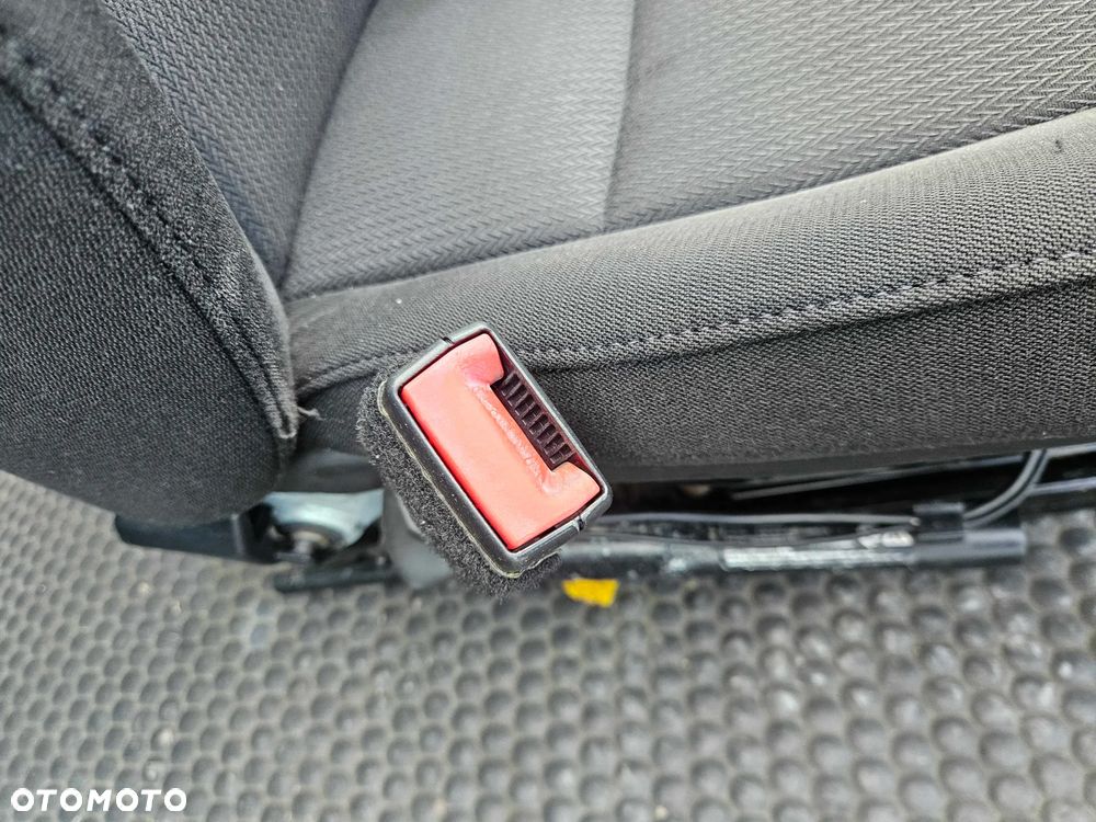Fotel Kierowcy Siedzenie Welur Czarny Zagłówek BMW 3 E90 E91 2009r Lift LCI - 20