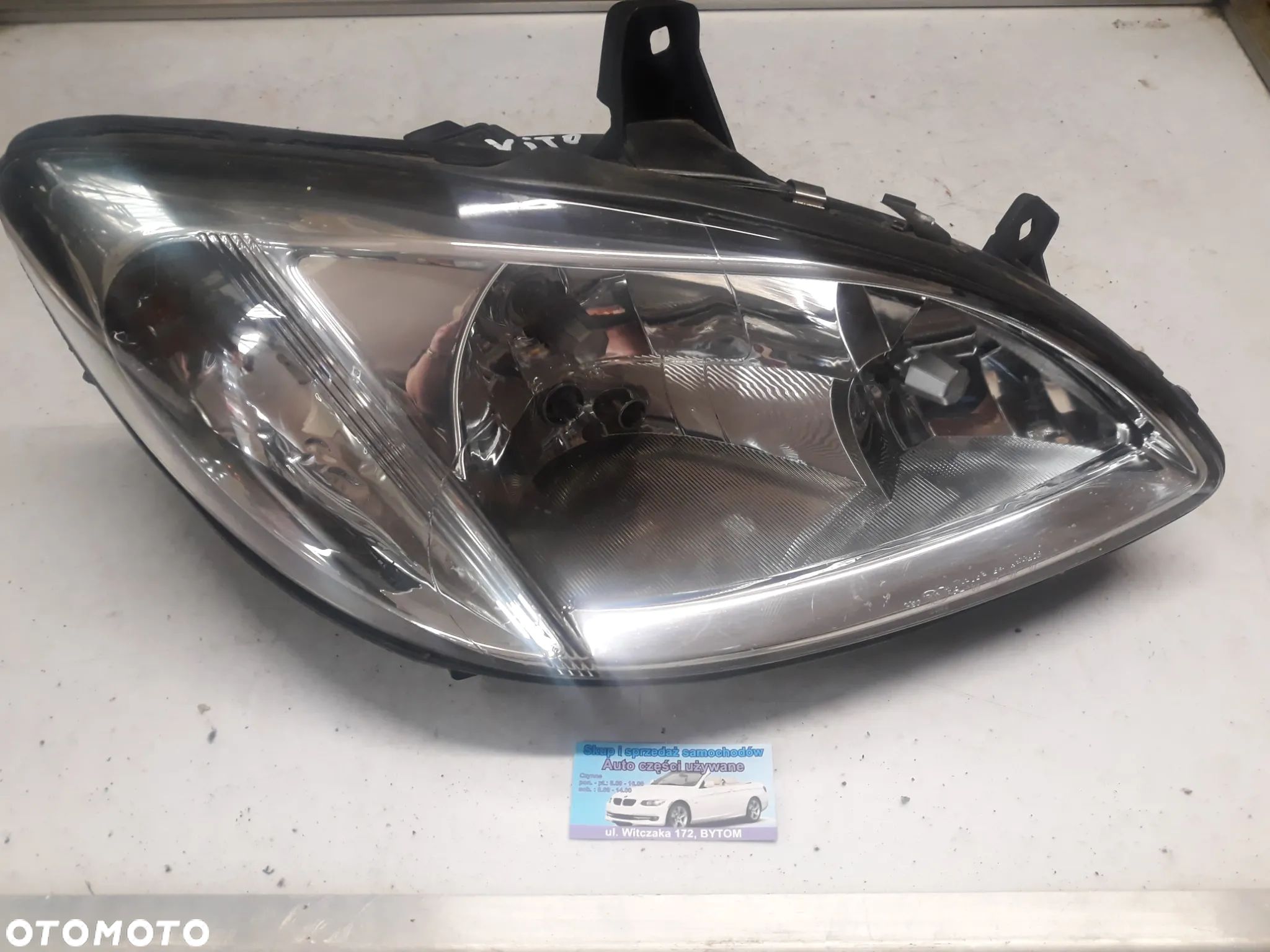 LAMPA PRAWY PRZÓD MERCEDES VITO W639 2,2 CDI  111 CDI  2005r  (zamiennik) - 1
