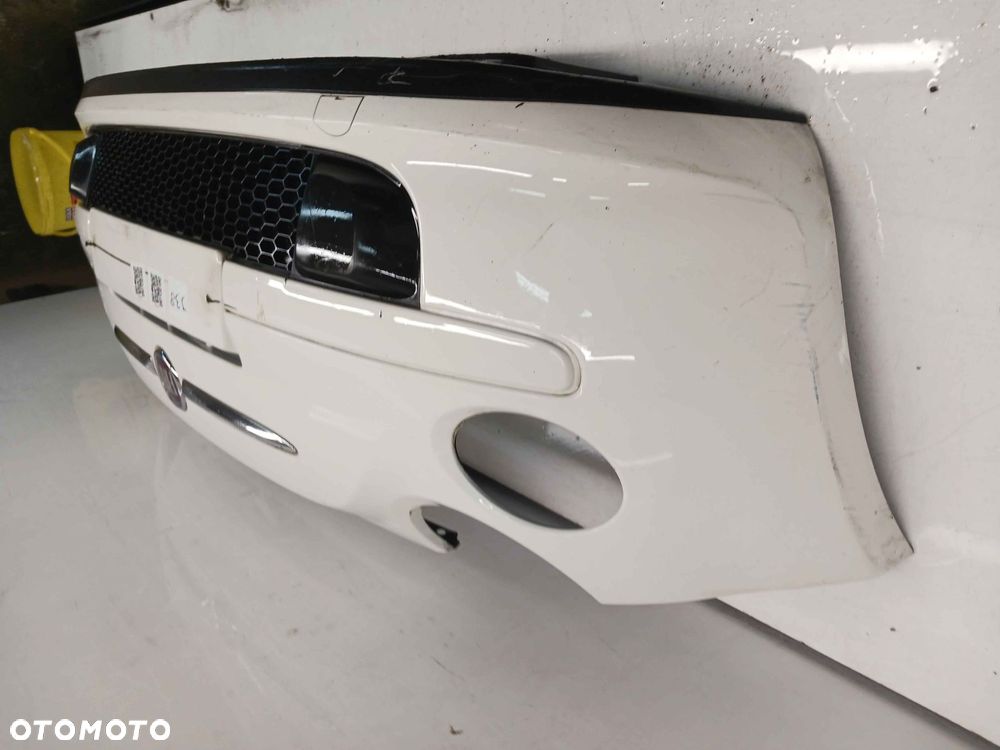 + ZDERZAK PRZÓD PRZEDNI FIAT 500 LIFT FL 268 BIAŁY - 2