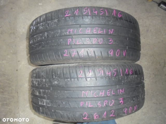 OPONY 215/45R16 MICHELIN PILOT SPORT 3 5,5mm - 1