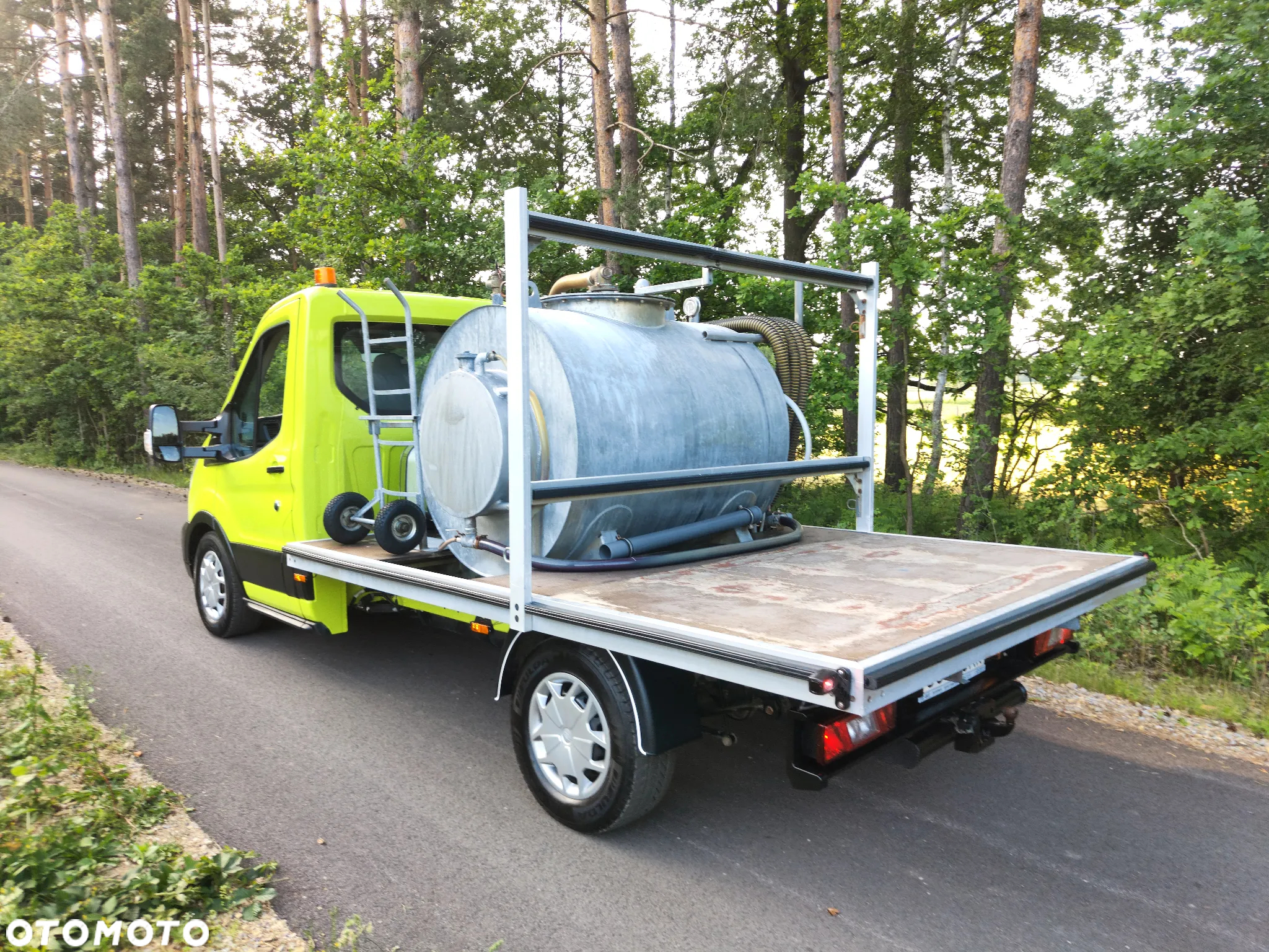 Ford Transit MK8 Toi Toi Asenizacyjny  2.0Tdci 130PS 17.02.2022r Klima Esp Euro 6 Oryginalny Przebieg 80 tys  Led Tempomat Skorzana Kierownica - 12