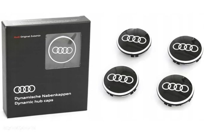 Dekielki dynamiczne obrotowe AUDI 4M8071006A oryginalne - 1