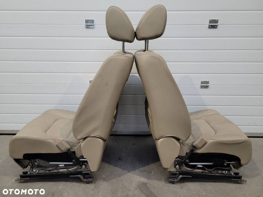 FOTELE KANAPA BOCZKI KOMPLET WNĘTRZE NISSAN MURANO II Z51 EU SKÓRA - 30