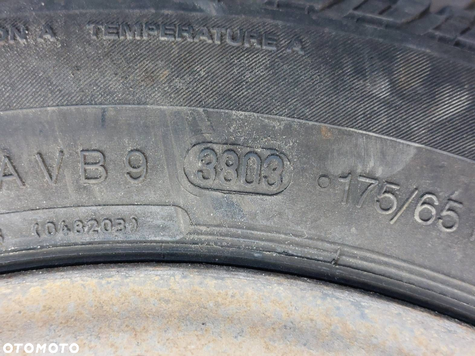 KOŁO ZAPASOWE ZAPAS  MAZDA 2 DEMIO II 4x108 5,5Jx14 FI63,4 175/65R14 - 4