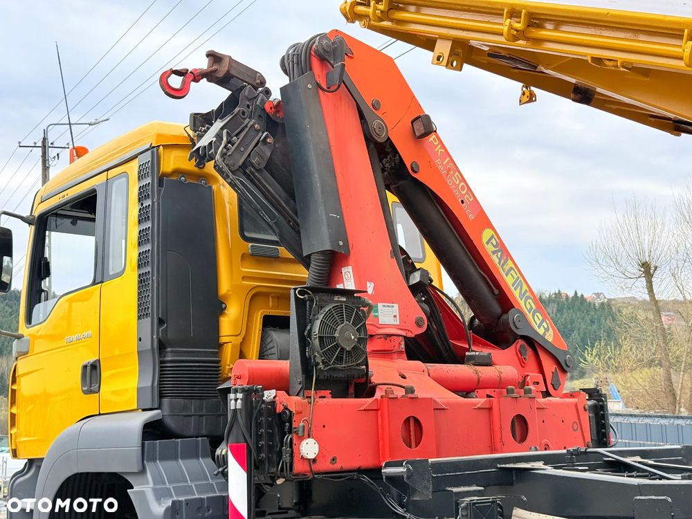 MAN * MAN TGA 18-410 * KIPER WYWROTKA * 4x4 * HDS Palfinger PK16500* Sprowadzony* Bardzo Dobry Stan * - 25