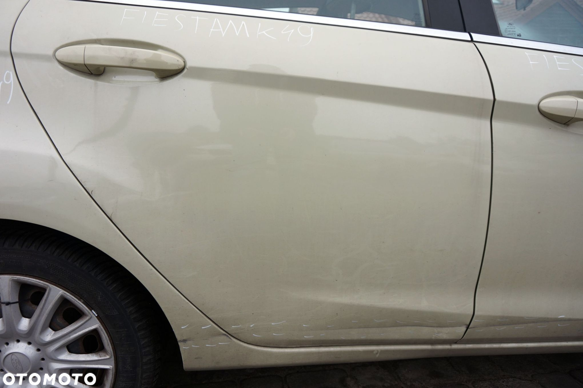 DRZWI TYLNE PRAWE FIESTA VI MK6 VII MK7 5D HB 49  SPA FORD 2008-2017 - 3