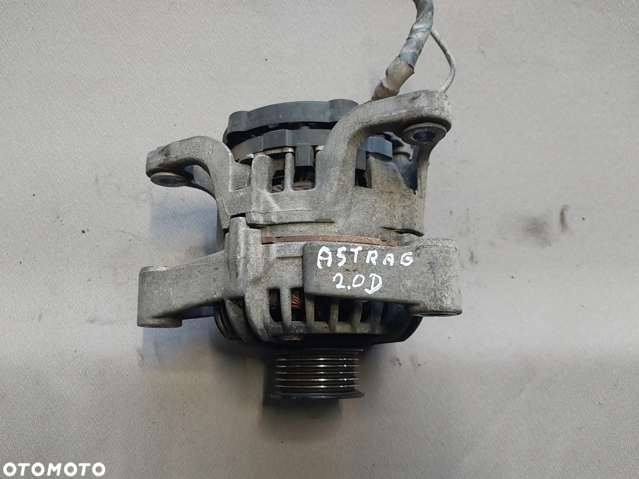 Alternator Opel 2.0 DTI Astra Zafira 70A Bosch 0 124 225 023 - 4