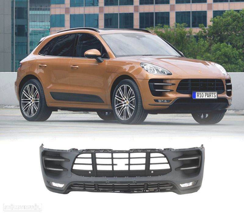 PÁRA-CHOQUES FRONTAL PORSCHE MACAN 14-17 PDC TEMPOMAT - 1