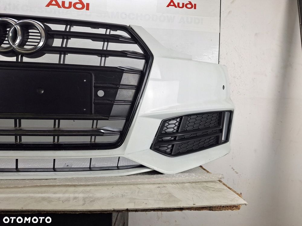 ZDERZAK AUDI S4 8W B9 8W0 2017-2020 PRZED LIFTEM LIFTINGIEM BLACK LINE OE - 6