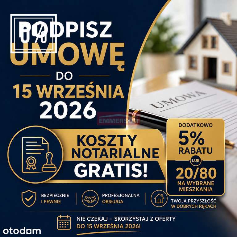 OFERTA SPECJALNA! Mieszkanie objęte 5% rabtem!