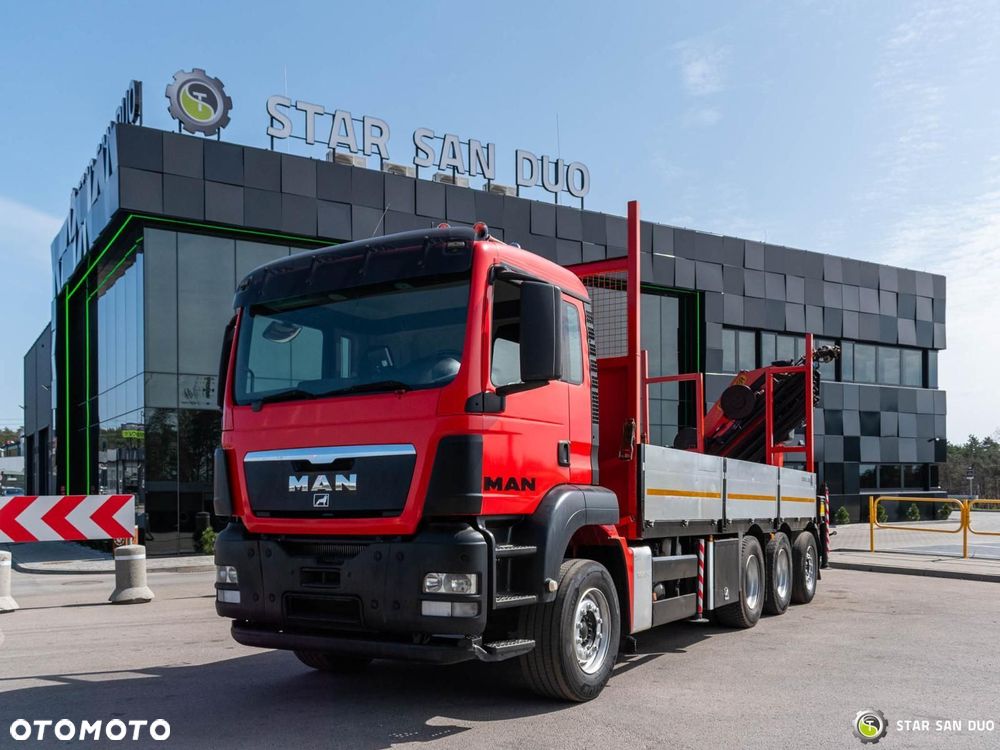 MAN TGS 35.400 8x4 Palfinger PK 34002 HDS Żuraw Wciągarka Rotator - 10