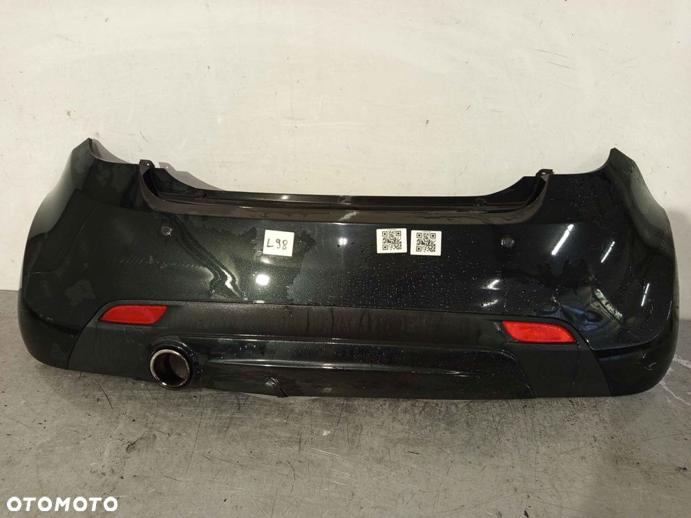 + ZDERZAK TYŁ TYLNY CHEVROLET SPARK 3 III M300 CZARNY PDC CZUJNIKI - 1