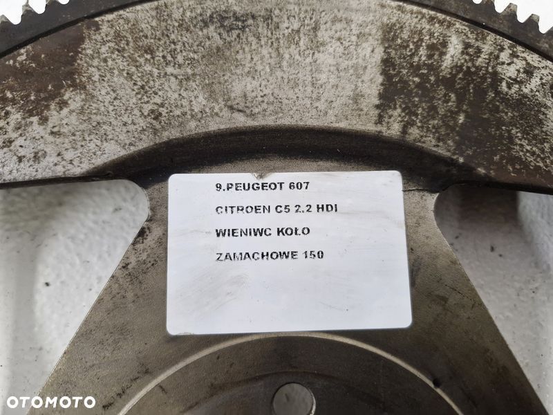 peugeot 607 citroen c5 2.2 hdi wieniec koło zamachowe - 4