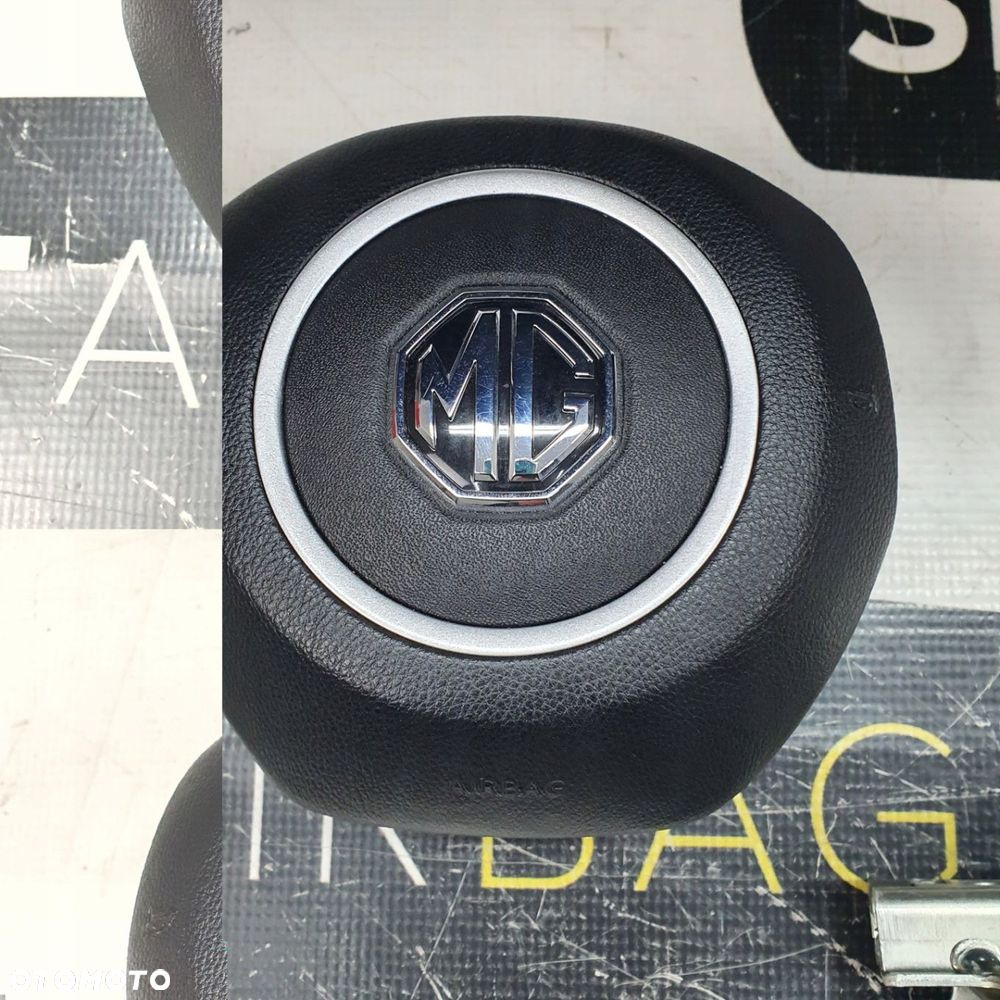 MG ZS DESKA ROZDZIELCZA KONSOLA KOKPIT PULPIT PODUSZKI AIRBAG AIR BAG PASY KIT SET - 6