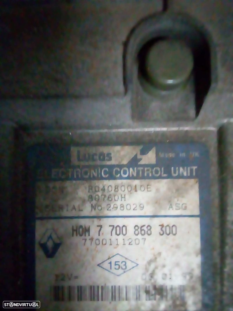 Centralina Do Motor Renault Kangoo Express (Fc0/1_) - 2