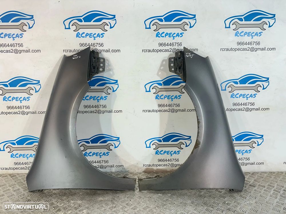 .Guarda Lamas Esquerdo Direito Original VW Volkswagen Golf 5 2004 a 2009 - 1