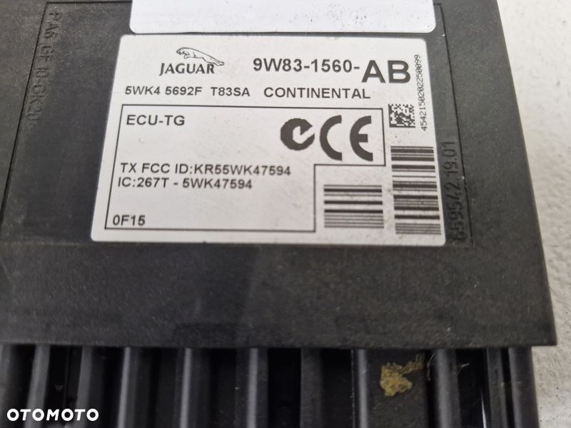 JAGUAR XF X250 I 1 3.0 D MODUŁ STEROWNIK ECU 9W83-1560-AB - 2