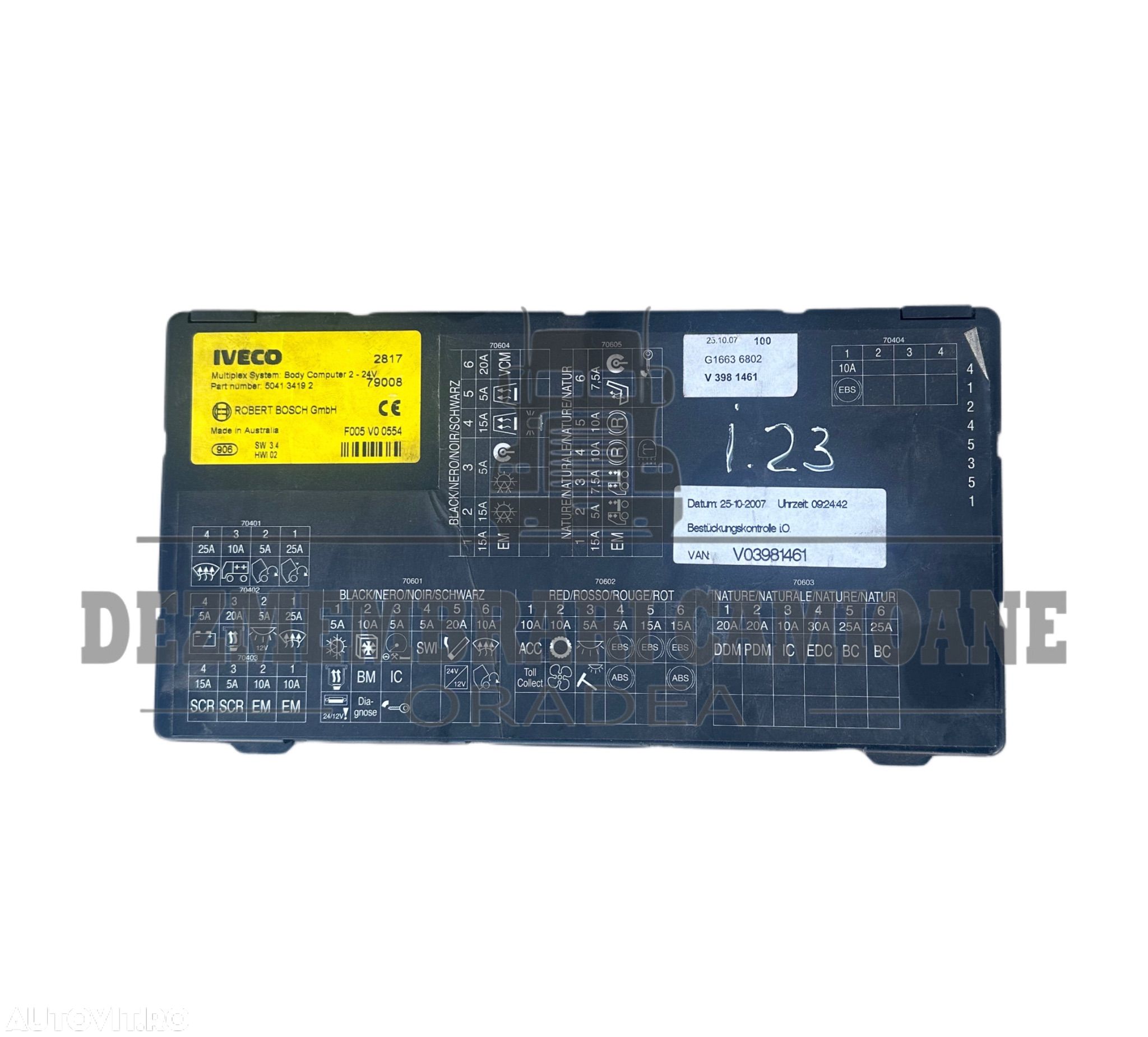 Bodycomputer iveco stralis euro5 504134192 - 1
