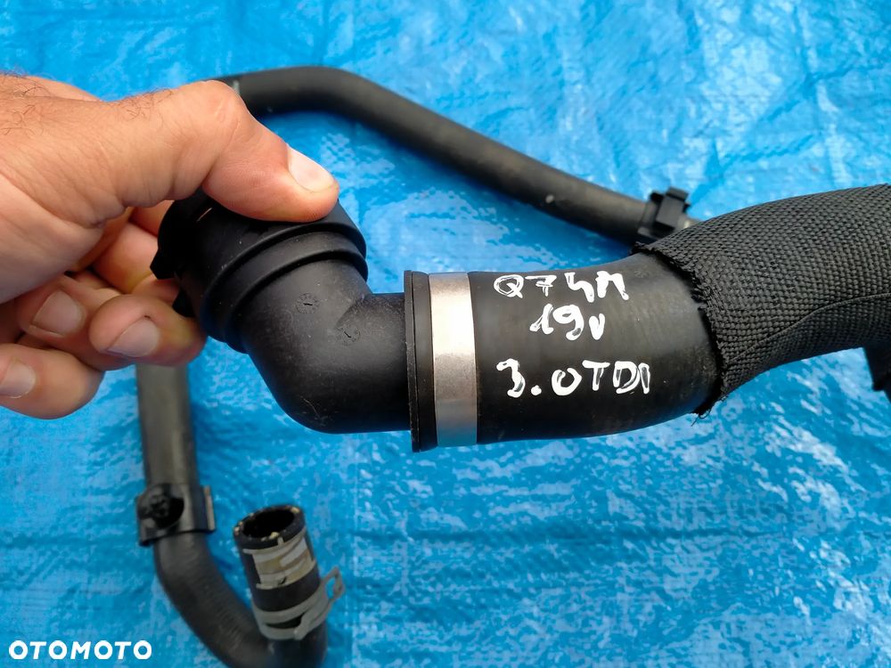 Audi Q7 SQ7  4M 4.0 TDI / Rura Wąż Przewód Wody Chłodnicy 4M0122101DJ 4M0122291B - 2