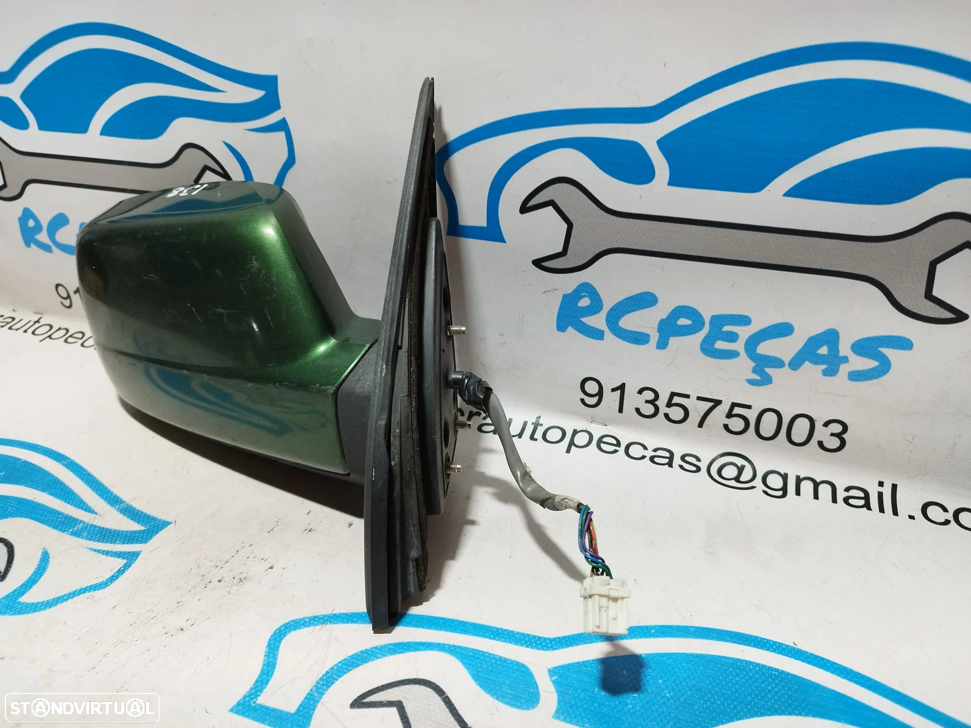 ESPELHO RETROVISOR DIREITO NISSAN XTRAIL X-TRAIL I 1 MK1 T30 96301EQ15C ELETRICO AQUECIDO ESPELHOS RETROVISORES - 5