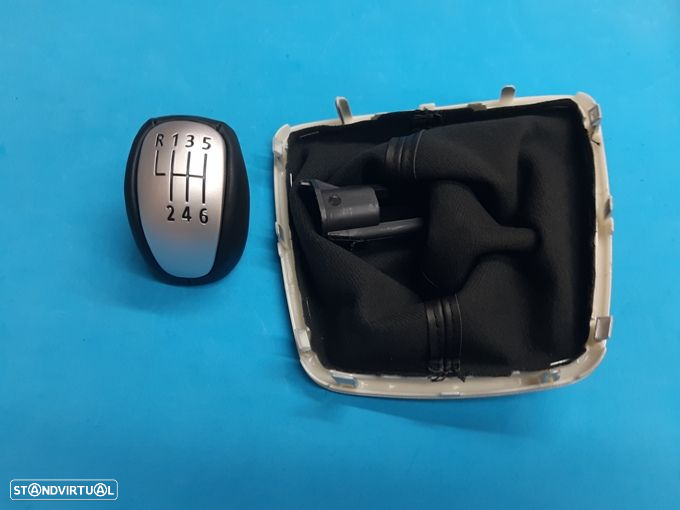 Moca manete punho de velocidades Renault laguna III  2007-2015 NOVA - 8