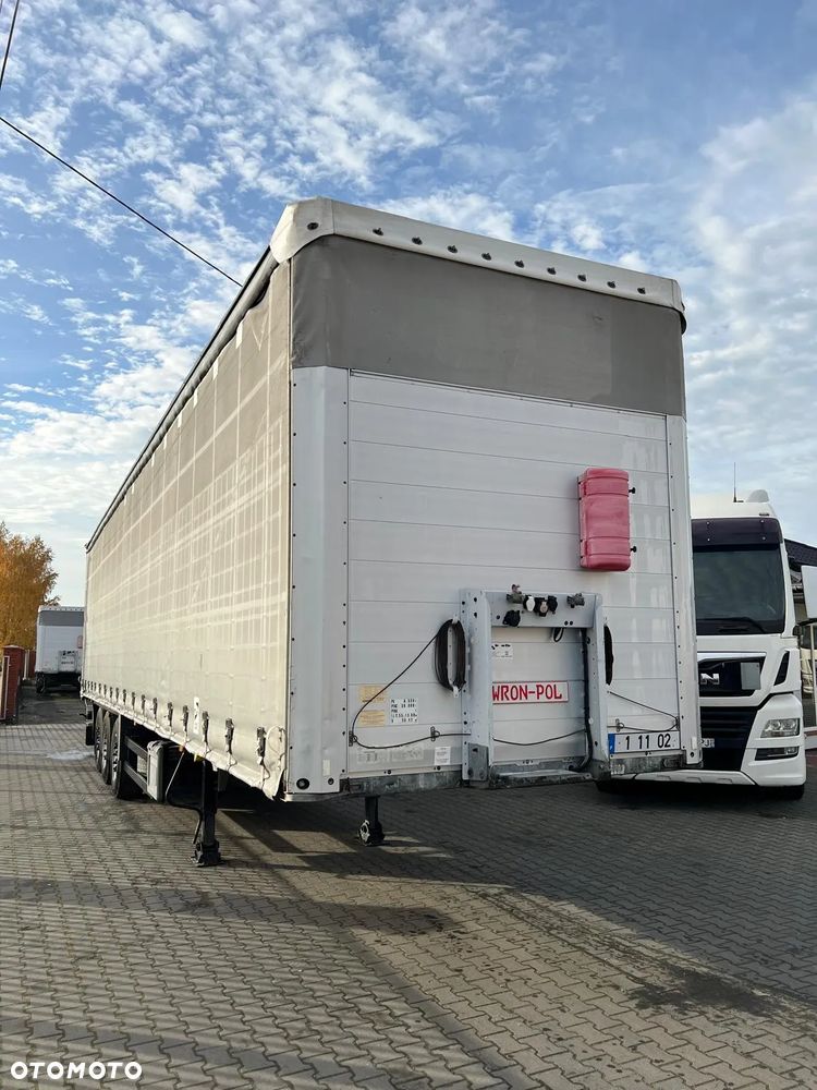Schmitz Cargobull 2011 firanka plandeka rama ocynk mało używana bogato wyposażona wron-pol - 3